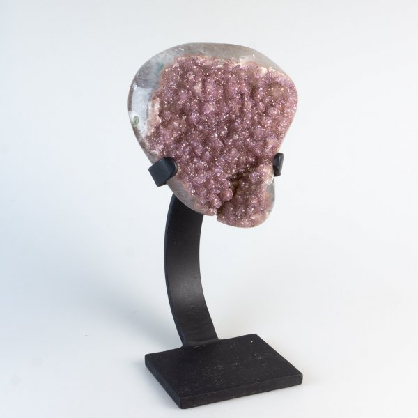 Agate Druse on stand | h 27 cm, 2,11 kg