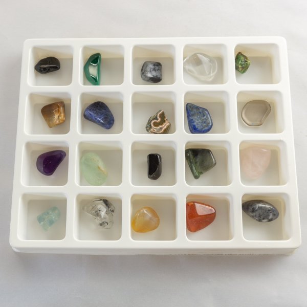Collection set, tumbled stones