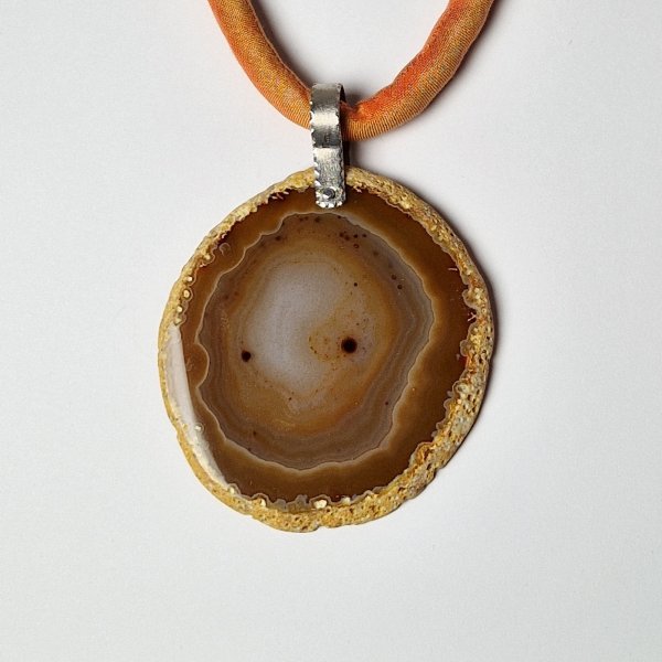 Necklace with Agate | 42-43 cm
