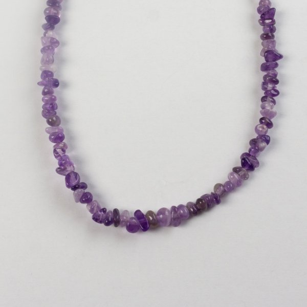 Amethyst Necklace | Necklace length 40/41 cm, stones 0,5-0,7 cm