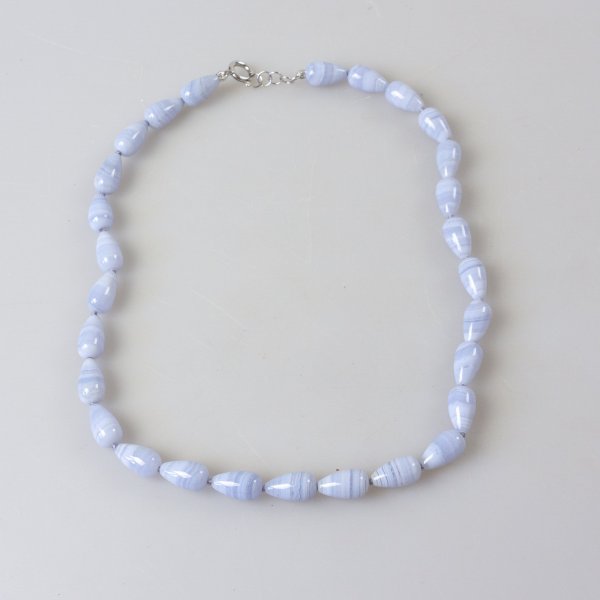 Necklace with Chalcedony | 44 - 45 cm