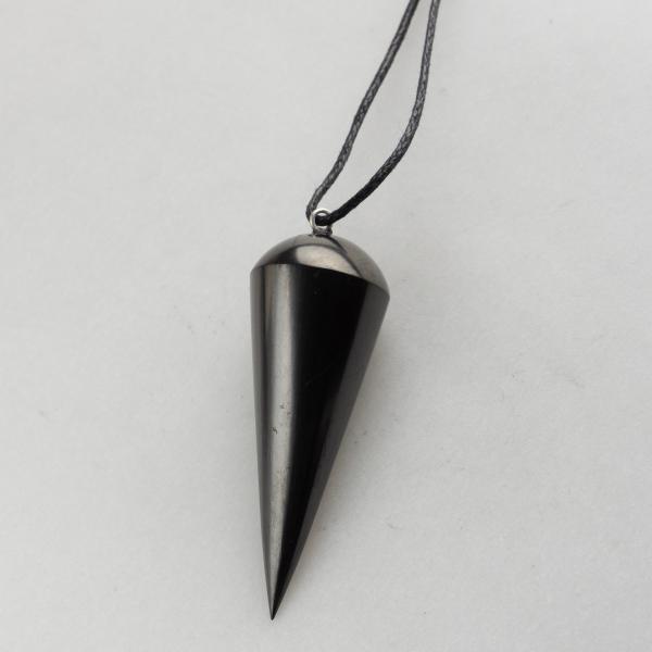 Shungite Pendant "Pendulum" | 1,5X3,5 cm