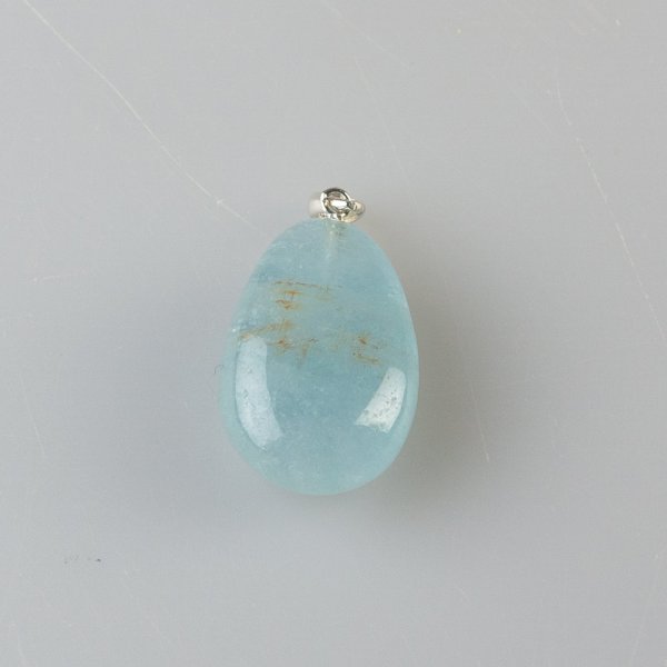 Pendant with Aquamarine | stone 1,5 - 2 x 1,5 cm