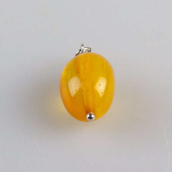 Pendant with natural Baltic Amber | 2 x 0,9 cm