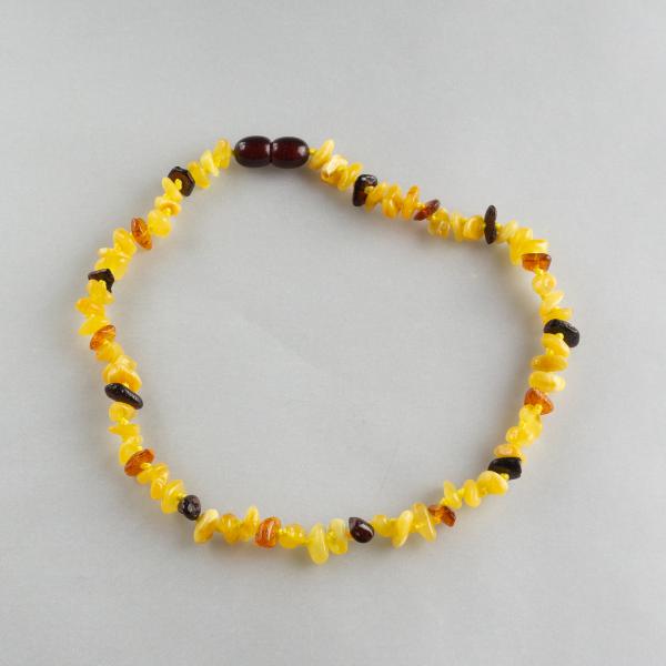 Amber Necklace for Kids Lunghezza collana 30/32 cm 0,005 kg