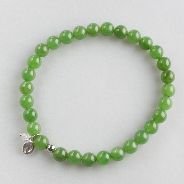 Elastic Bracelets with Jade | 18 cm (S-M)