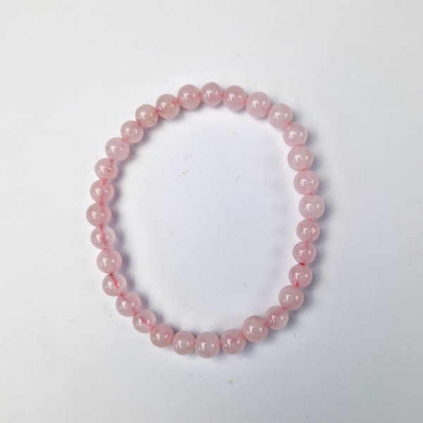 Bracelet with pink quartz | 18 cm (S-M)