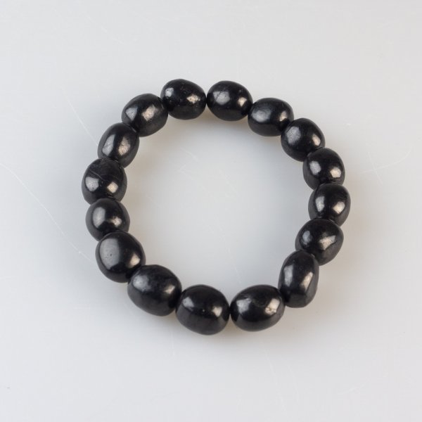 Shungite Bracelet | Stones 1 cm, bracelet measures 17-18 cm
