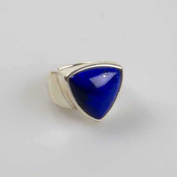 Ring in Silver and Lapis lazuli | Misura 20-21 mm