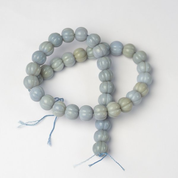 Chalcedony Beads | Lenght 40 cm, stone 1 cm