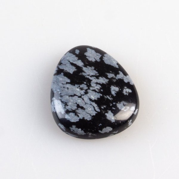 Snowflake Obsidian cabochon | 2 x 1,8 cm, 7 gr