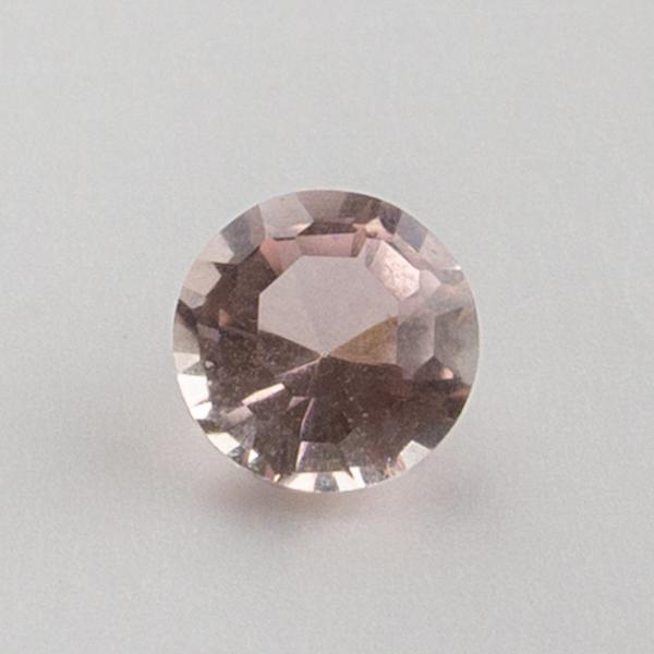 Faceted Gemstone, Rose Tourmaline 7,4x5 mm 1,625 ct