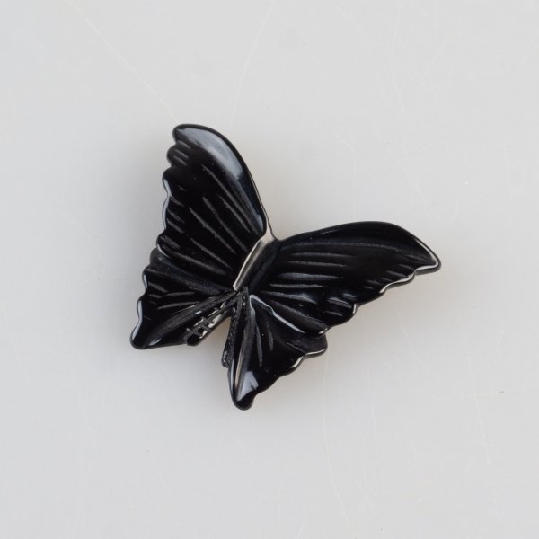 Butterfly in Onyx black  | 3,2 x 2,5 cm