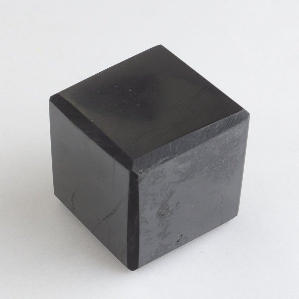Shungite Cube, Polished - 4 cm