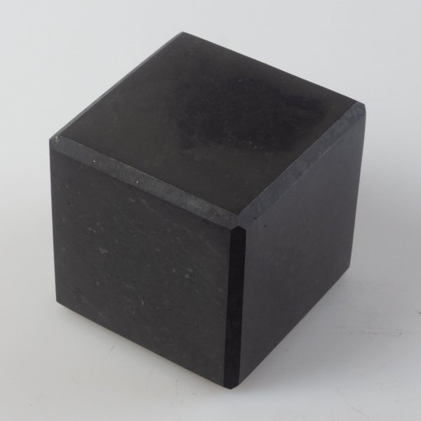 Shungite Cube, Polished | 8 cm