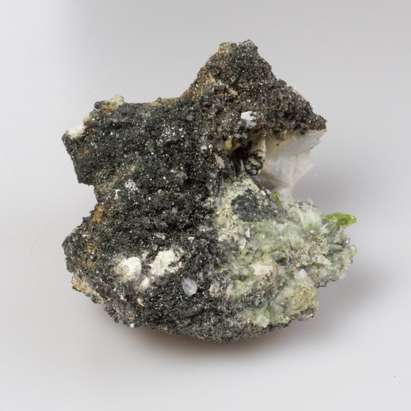 Titanite - Calcite - Bissolite, Austria | 9,8 x 8,1 x 6,4 cm 0,368 kg