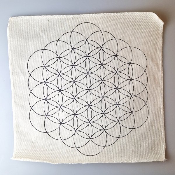 Flower of life placemat
