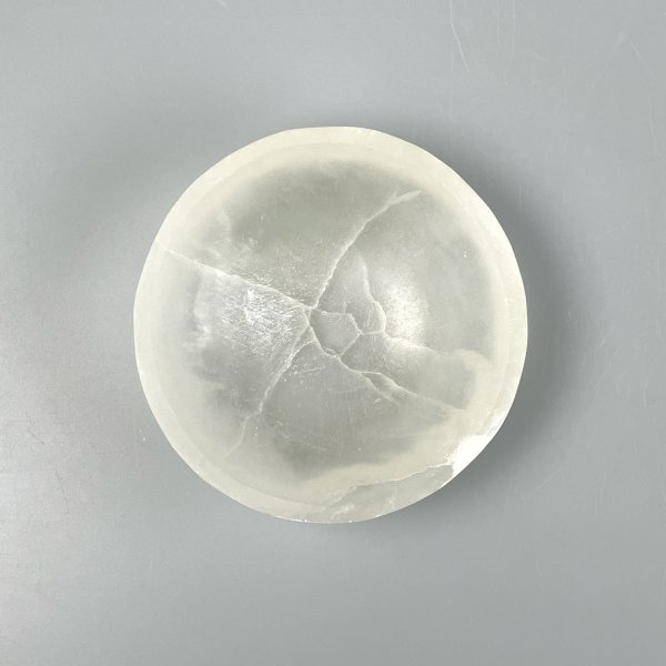 Round Selenite bowl 10 cm